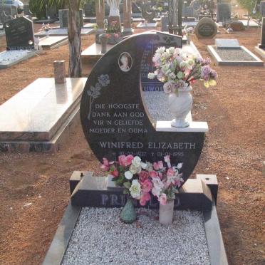 PRINSLOO Winifred Elizabeth 1937-1995