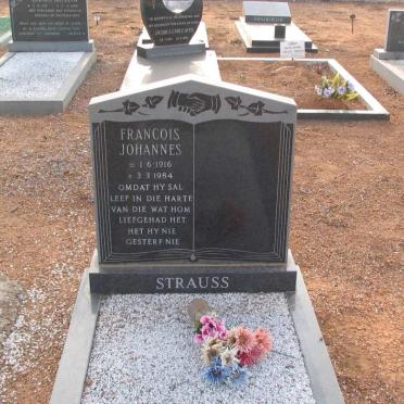 STRAUSS Francois Johannes 1916-1984