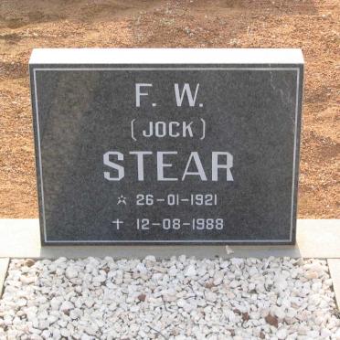 STEAR F.W. 1921-1988