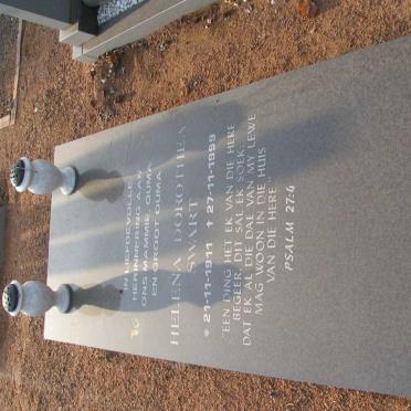 SWART Helena Dorothea 1911-1999