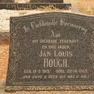 HOUGH Jan Louis 1915-1965