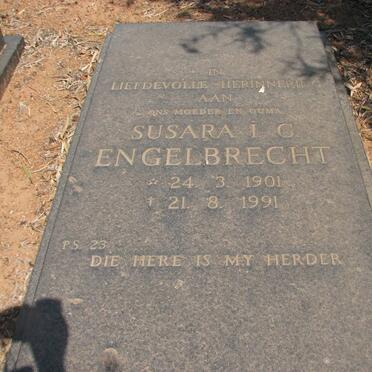 ENGELBRECHT Susara I.C. 1901-1991