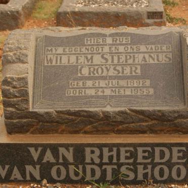 OUDTSHOORN Willem Stepanus Croyser, van Rheede van 1892-1955