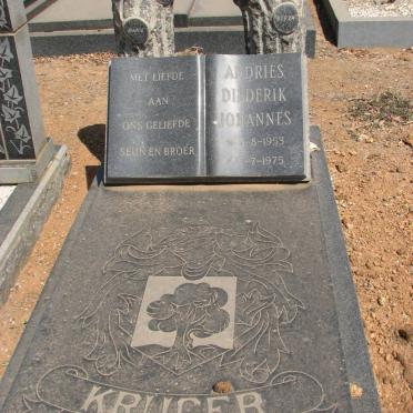 KRUGER Andries Diederik Johannes 1953-1975