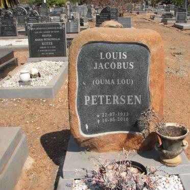 PETERSEN Louis Jacobus 1913-2010
