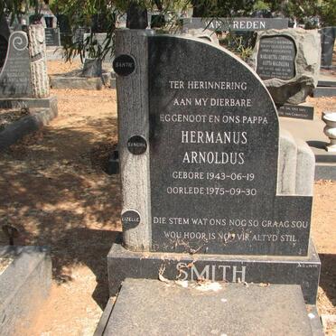 SMITH Hermanus Arnoldus 1943-1975