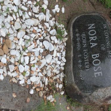 BOSE Nora nee FOSTER 1901-1989