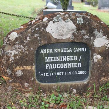 FAUCONNIER Anna Engela Meininger 1907-2000