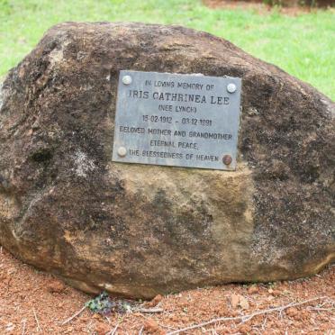 LEE Iris Cathrinea nee LYNCH 1912-1991