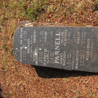 PARNELL Peter 1871-1953 &amp; Blossom 1879-1974 :: PARNELL Ernest 1911-1989 &amp; Joyce BENNETT 1913-1996