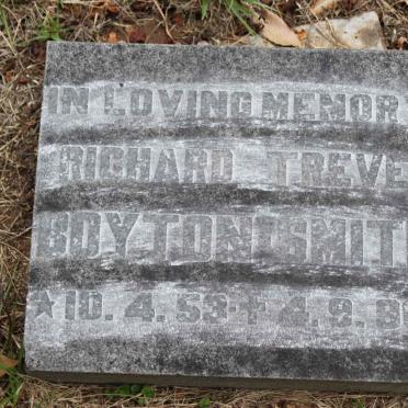 SMITH Richard Treve Boyton 1953-1990