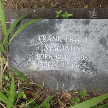 SYMONDS Frank Frost 1893-1965