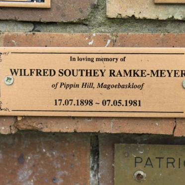 MEYER Wilfred Southey Ramke 1898-1981