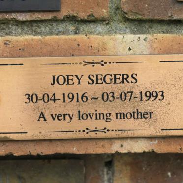 SEGERS Joey 1916-1993