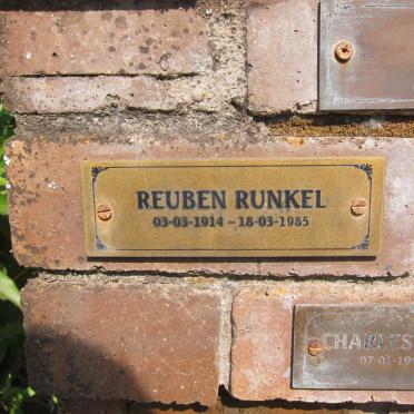 RUNKEL Reuben 1914-1985