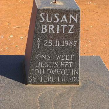BRITZ Susan 1987-1987