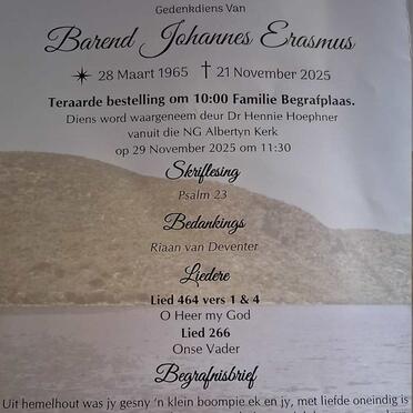 ERASMUS Barend Johannes 1965-2025_2