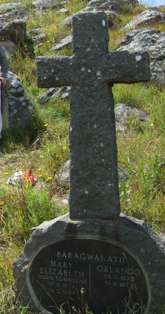BARAGWANATH Orlando 1872-1973 & Mary Elizabeth TOWNSEND 1874-1964