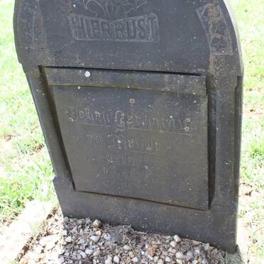 MERWE Johan Gerhardus, v.d. 1866-1925