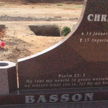 BASSON Christo 1936-2008