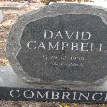 COMBRINCK David Campbell 1955-1984