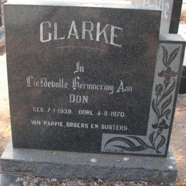 CLARKE Don 1939-1970