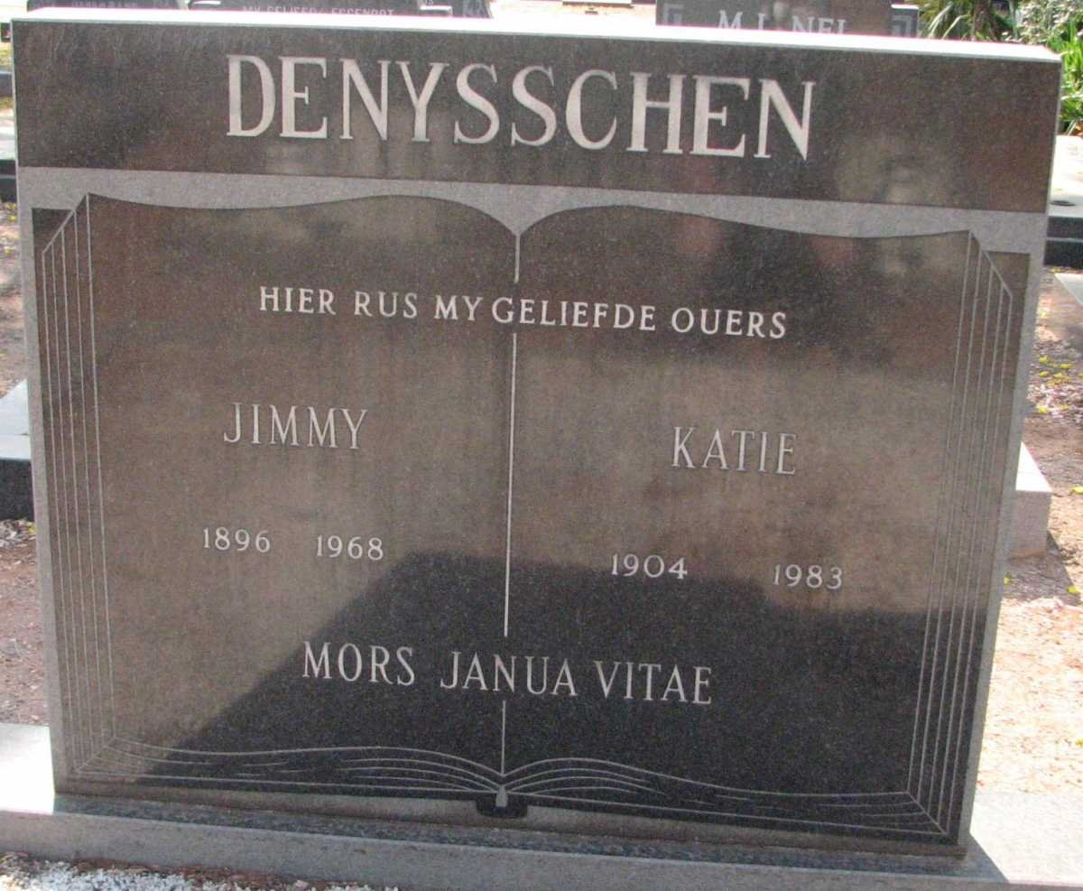 DENYSSCHEN Jimmy 1896-1968 &amp; Katie 1904-1983