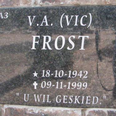 FROST V.A. 1942-1999