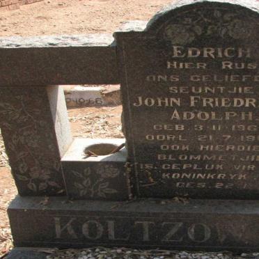KOLTZOW John Friedrich Adolph 1965-1966