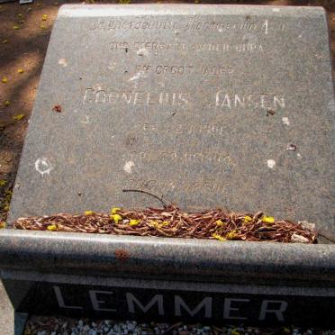 LEMMER Cornelius Jansen 1906-1984 &amp; Martha Magdalena -1979