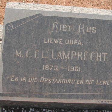 LAMPRECHT M.C.F.L. 1873-1961