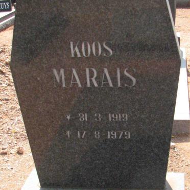 MARAIS Koos 1919-1979