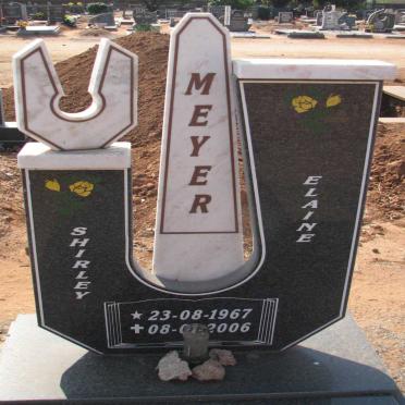 MEYER Shirley Elaine 1967-2006