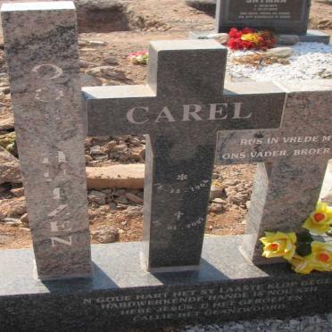 OOSTHUIZEN Carel 1964-2007