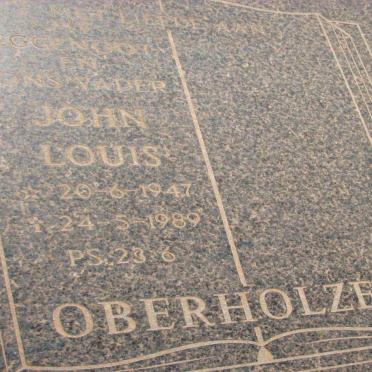 OBERHOLZER John Louis 1947-1989