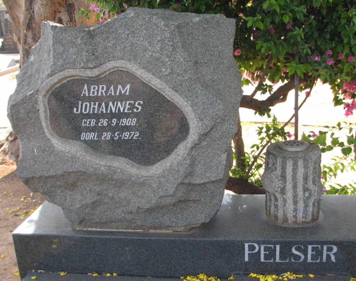 PELSER Abram Johannes 1908-1972 &amp; Magdalena Petronella MARITZ 1911-1977