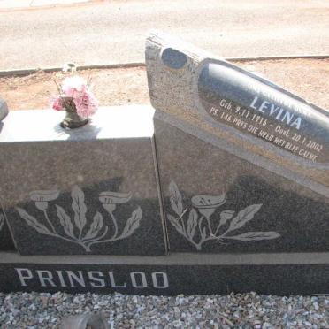 PRINSLOO Levina 1916-2002