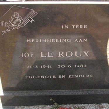 ROUX Joe, le 1941-1983