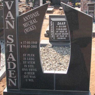 STADEN Antonie Michal, van 1940-2005