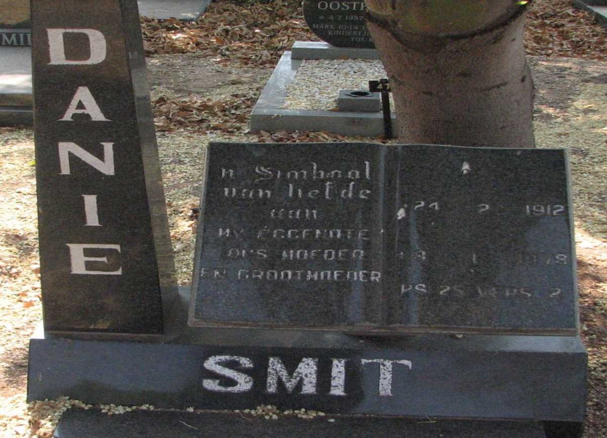 SMIT Danie 1912-1978