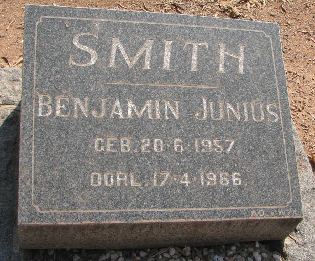 SMITH Benjamin Junius 1957-1966