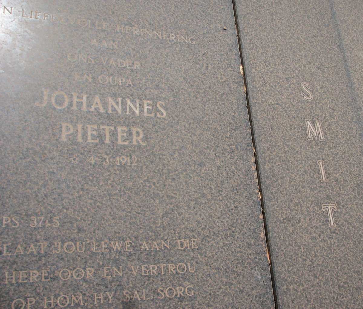 SMIT Johannes Pieter 1912-