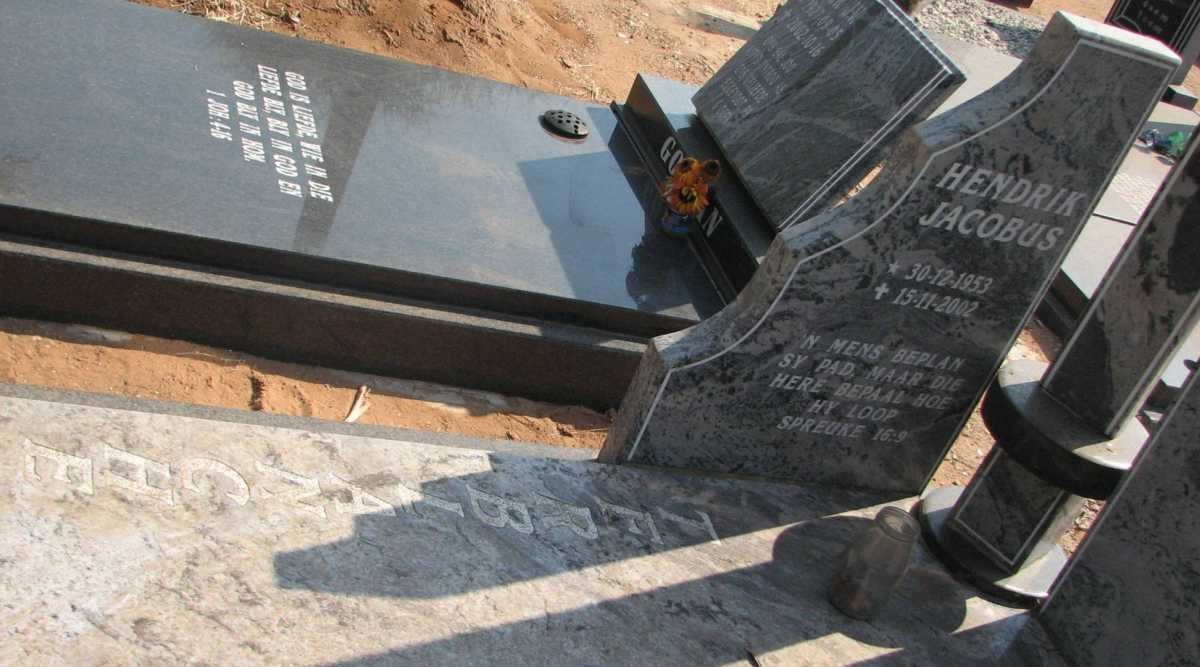 TERBLANCHE Hendrik Jacobus 1953-2002