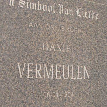 VERMEULEN Danie 1954-1998