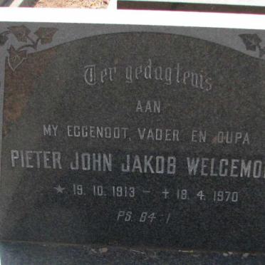 WELGEMOED Pieter John Jakob 1913-1970