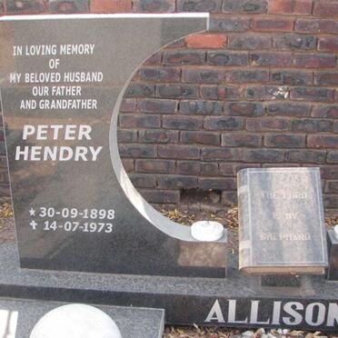 ALLISON Peter Hendry 1898-1973