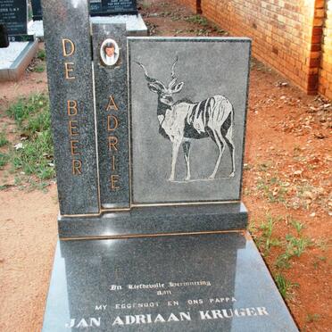 BEER Jan Adriaan Kruger, de 1958-1991