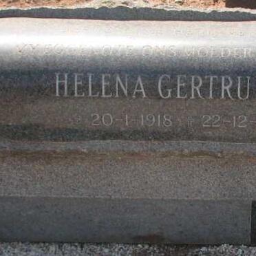 BRONKHORST Helena Gertruida 1918-1975