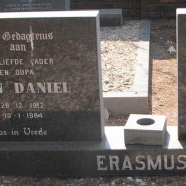 ERASMUS Edwin Daniel 1912-1984 &amp; Johanna Wilhelmina LANDMAN 1918-1982