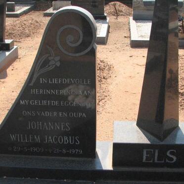 ELS Johannes Willem Jacobus 1909-1979 &amp; Eliziena Hendrina Magdalena 1918-1986
